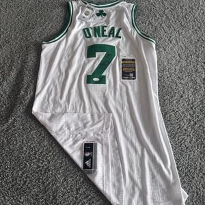Autographed 2010 Adidas Rev 30 Jermaine O'Neal NBA Boston Celtics Jersey JSA COA